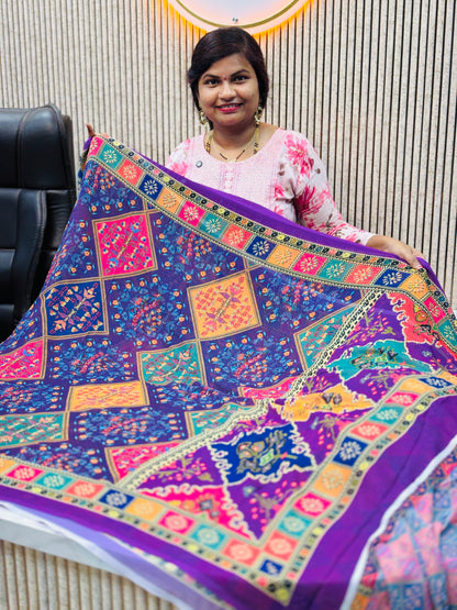 Georgette Laya sarees