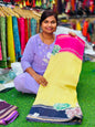Ganga Jamuna border crepe sarees
