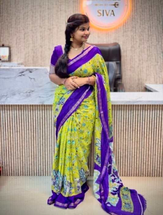 Maheswari Georgette Sarees