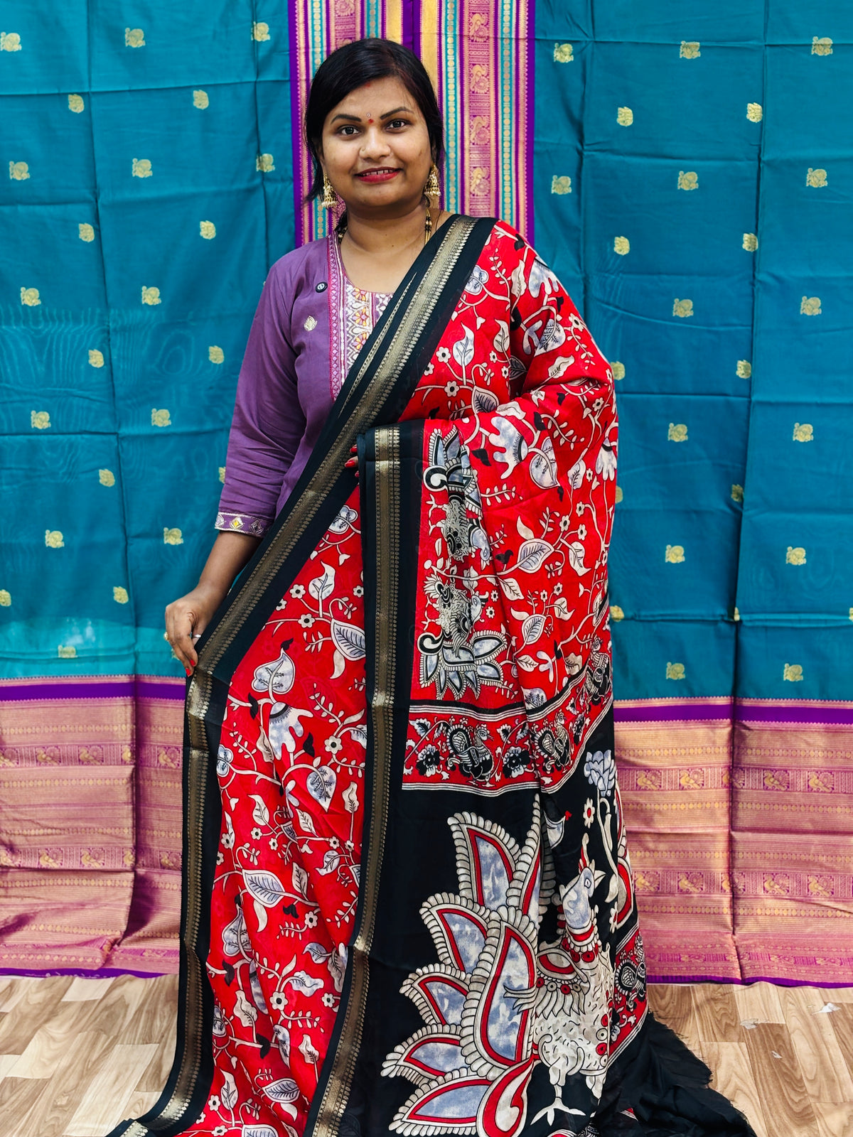 Kalamkari Silk