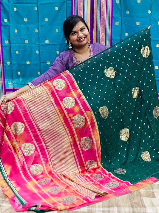 Azrak Multi Chiffon Sarees