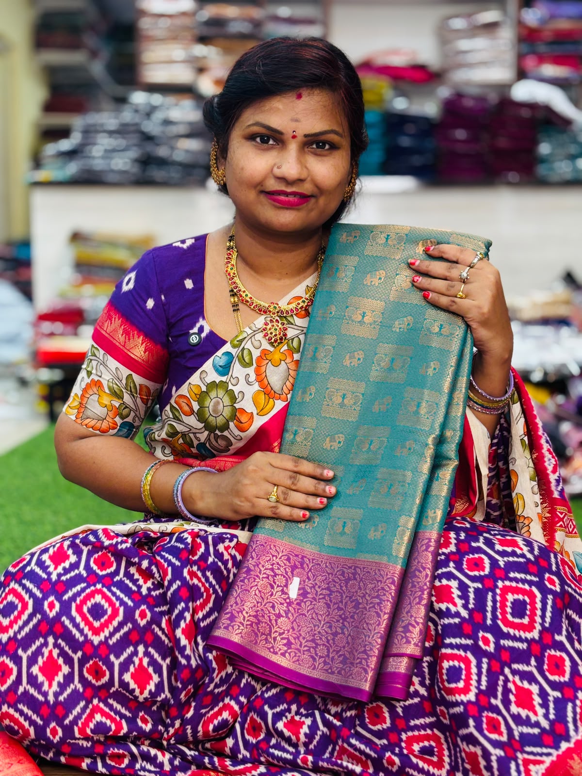 Semi Kanchi Pattu Sarees