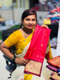 Vintage Semi Mysore Crepe