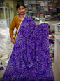 Azrak Satin Bandini Sarees