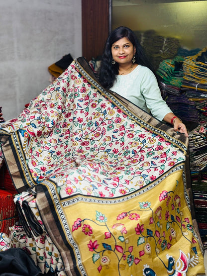 Kalamkari silk