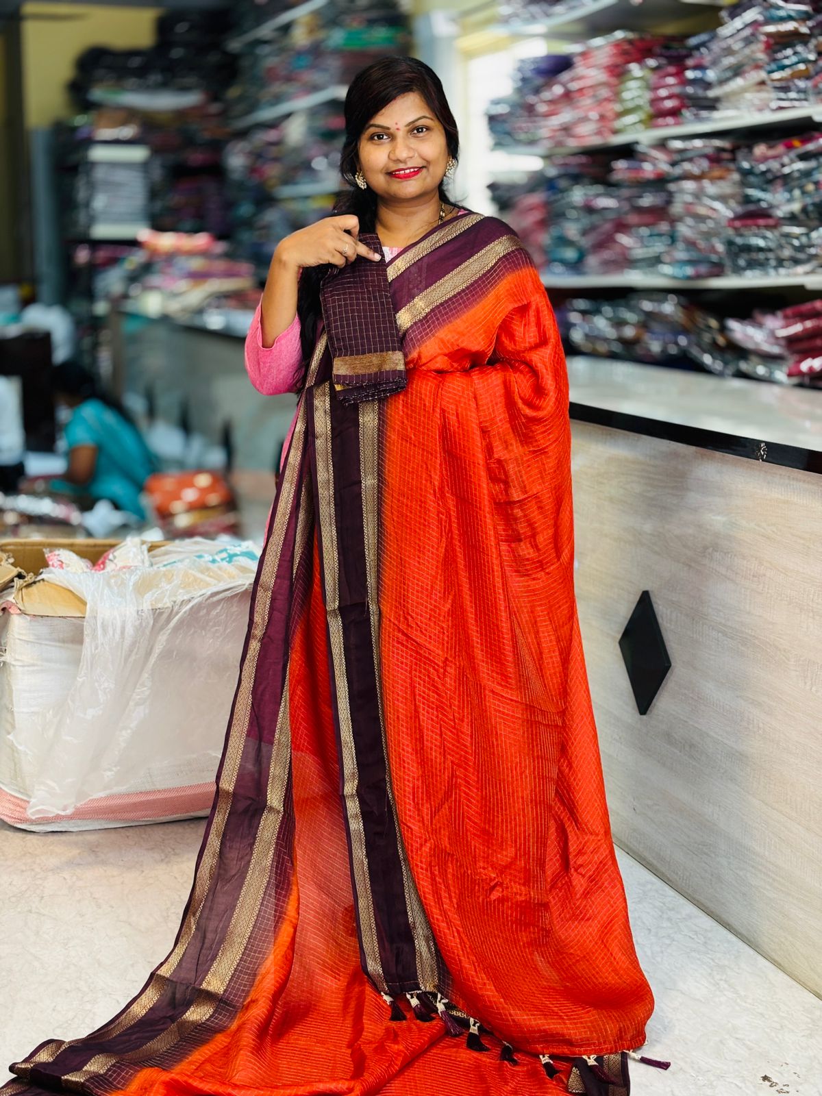 Vintage Kanchi silk
