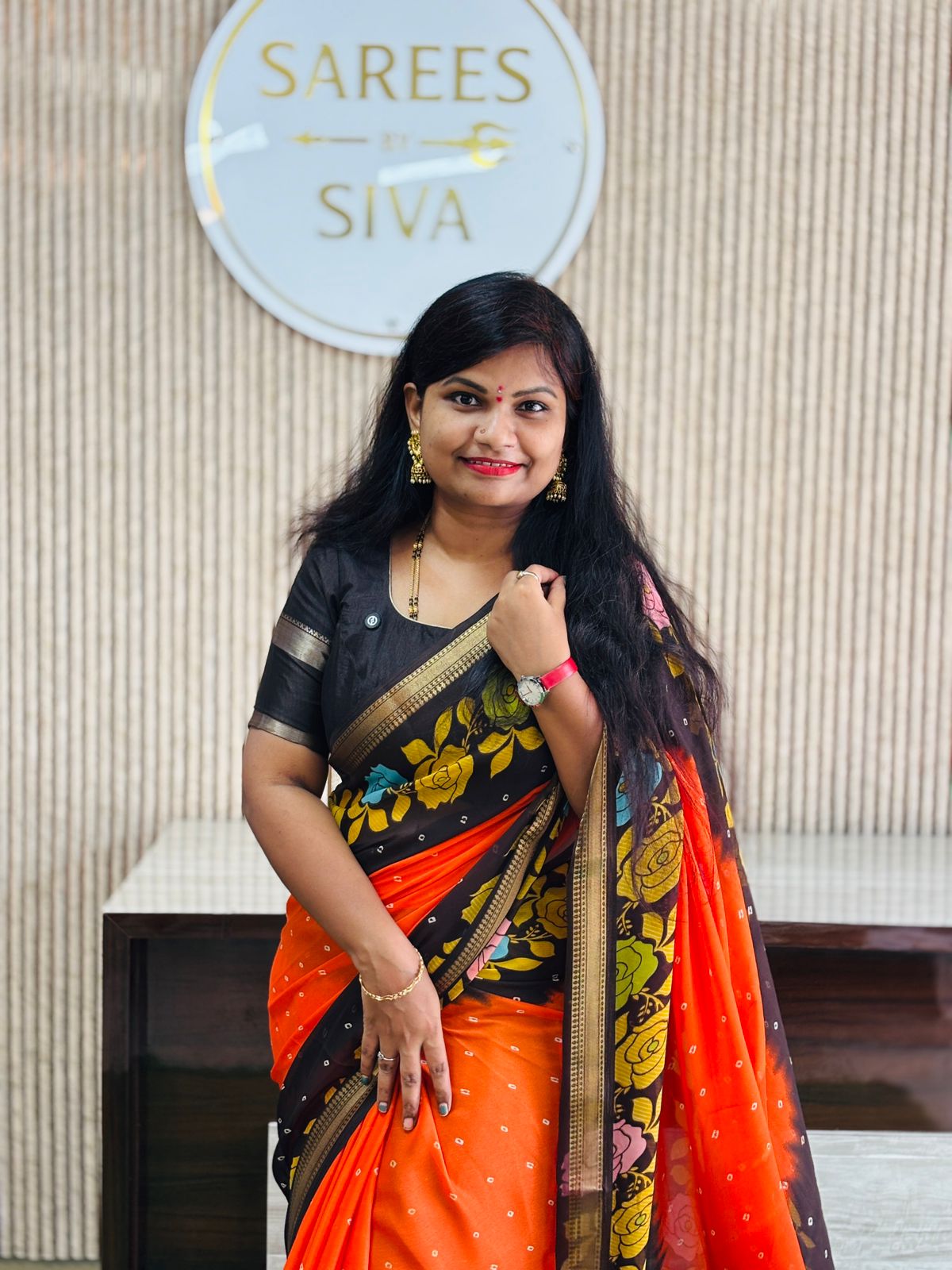 2D Chiffon Bandini