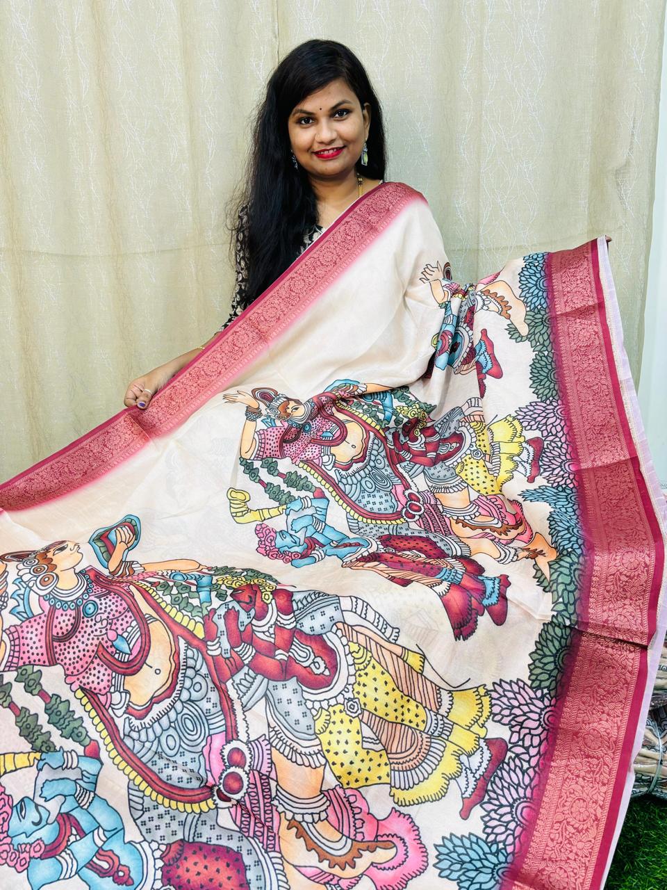 Madhubani Chiffons