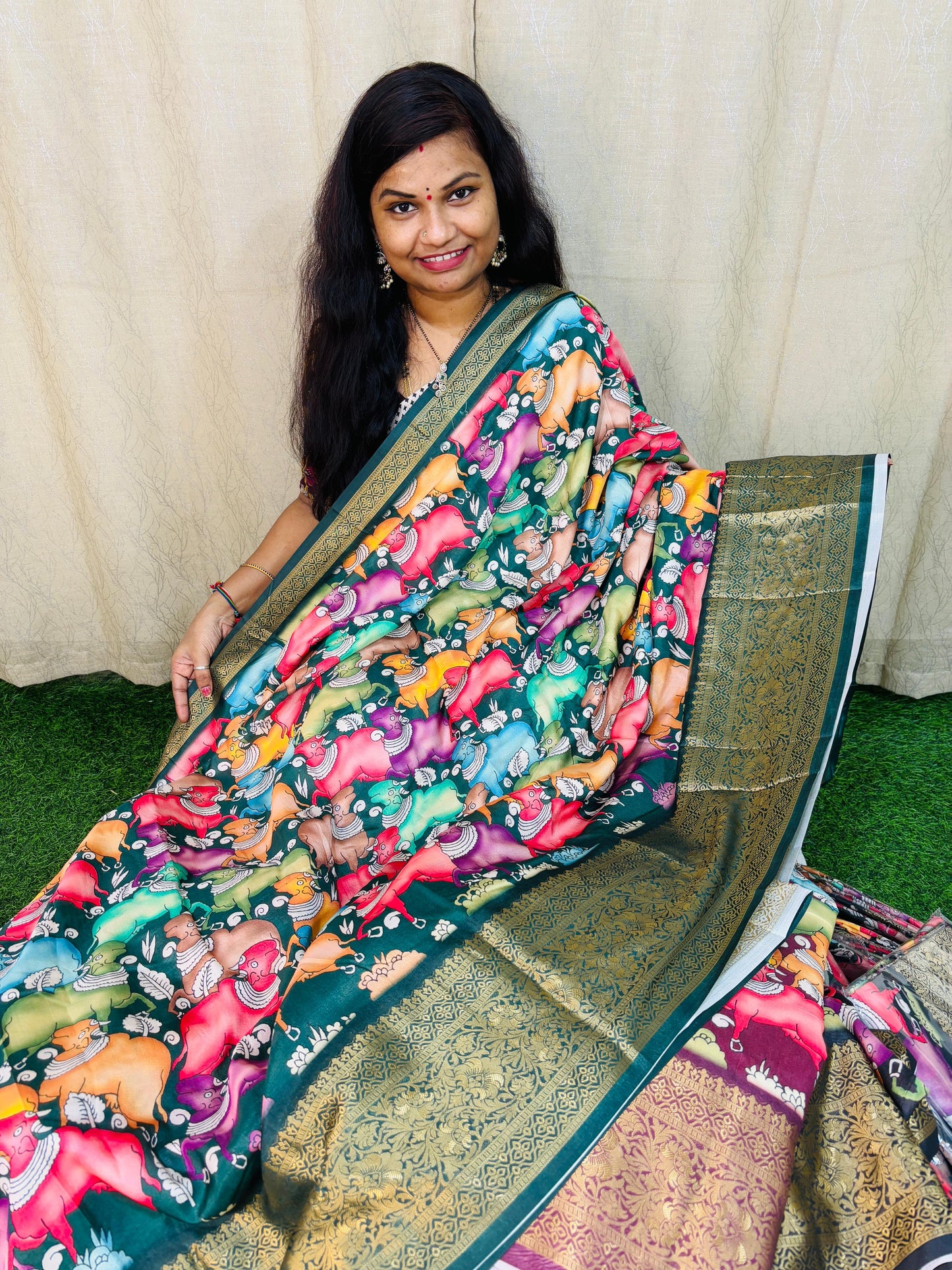 Kamadhenu Crape Silk