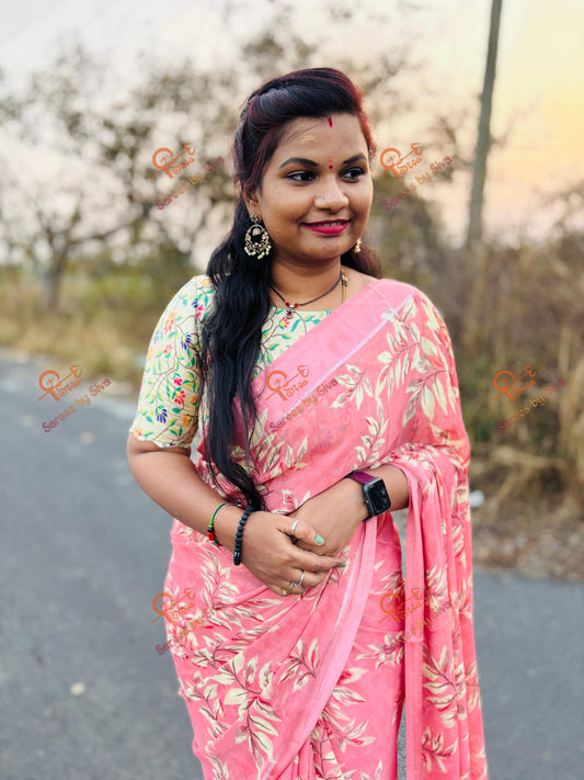 పూల నాచు షిఫాన్