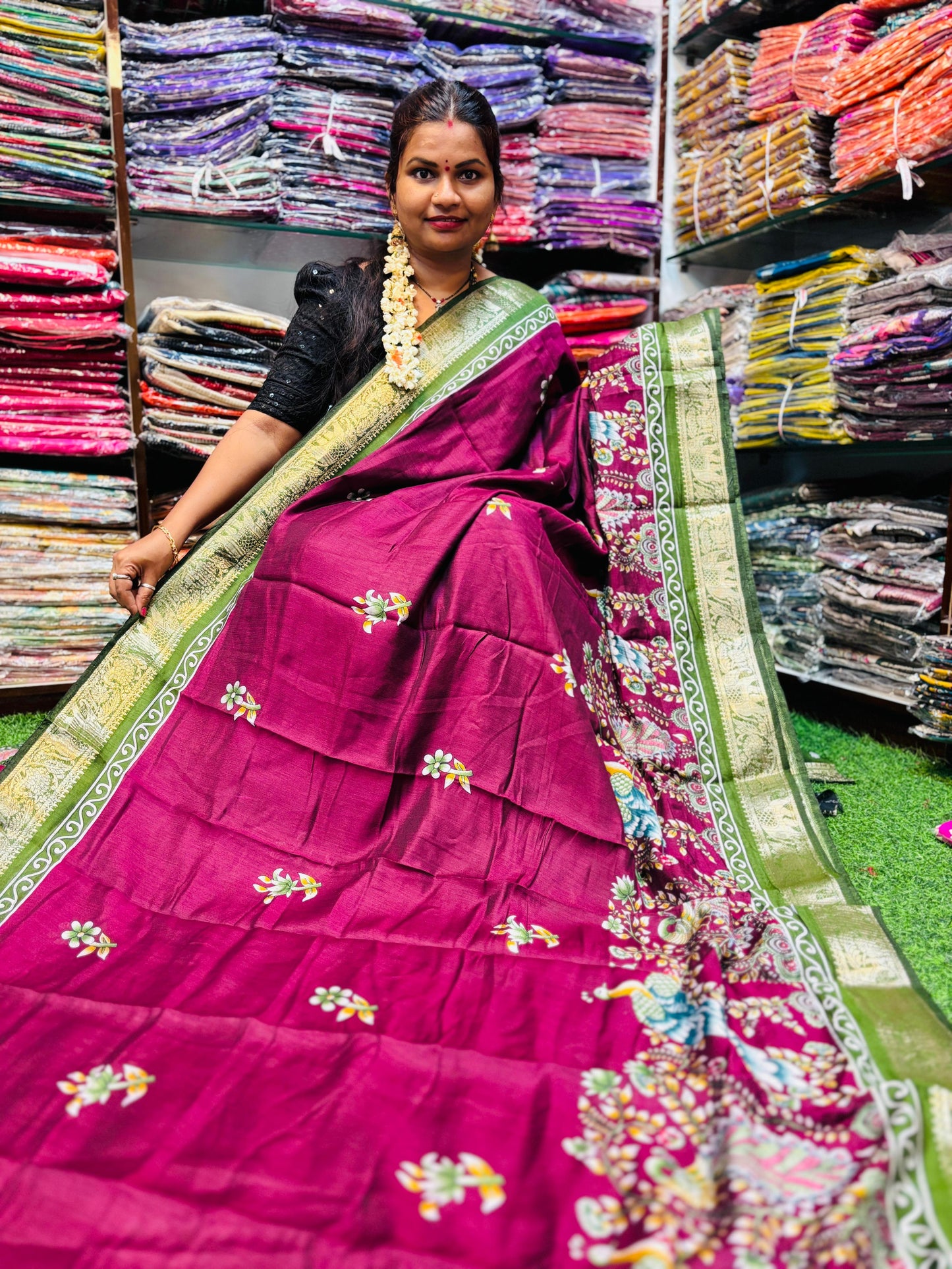 Premium Maheswari Silk