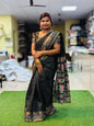 Black Kanchi Silk Saree