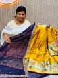 Banarasi pithani borders lehanga