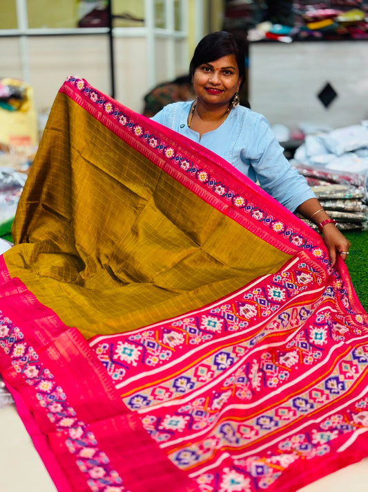 Mangalagiri Pochampally Sarees