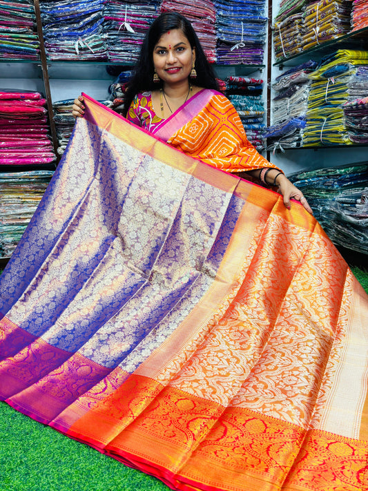 Semi Kanchi saree