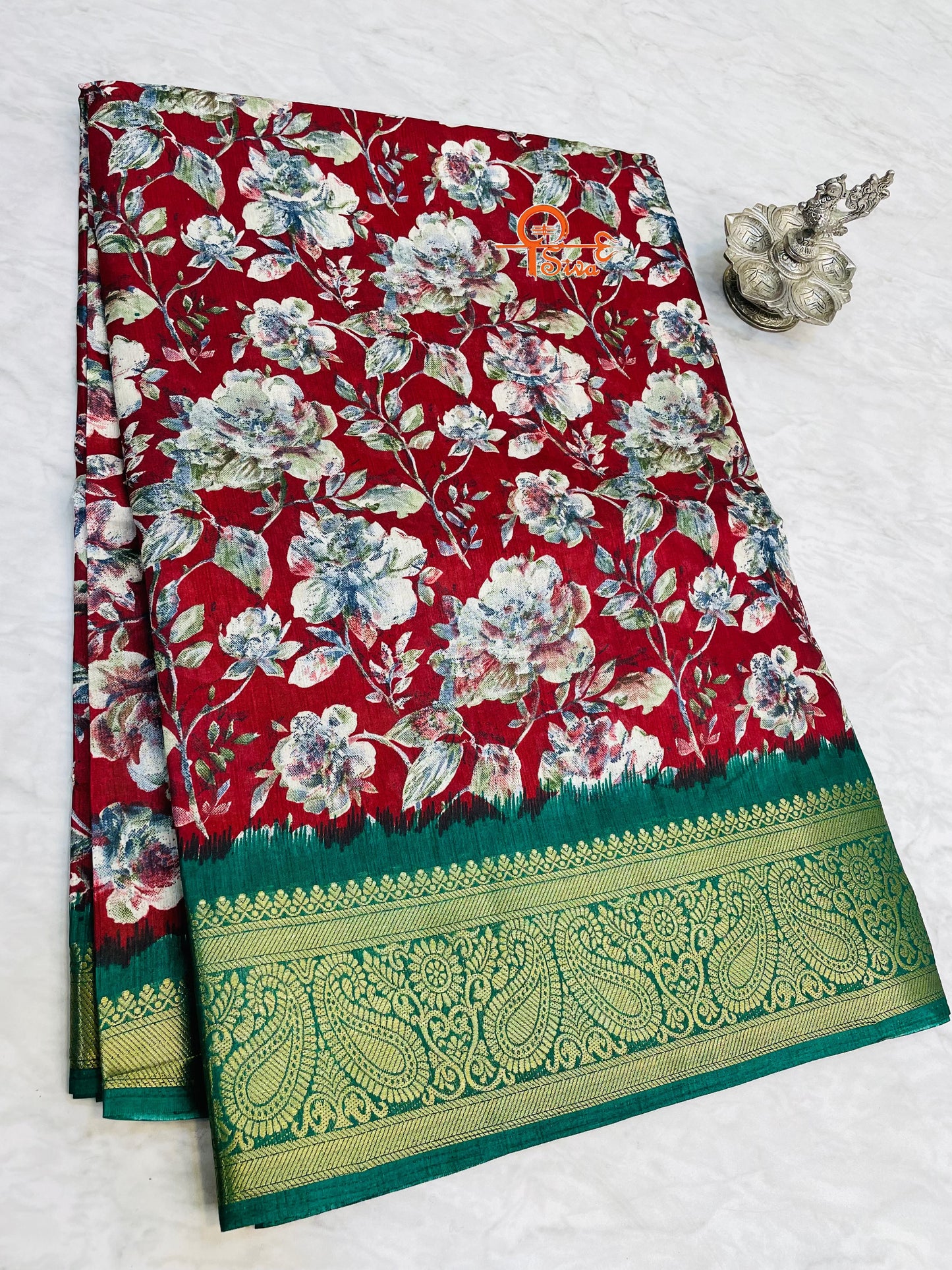 Floweral Dola Sarees