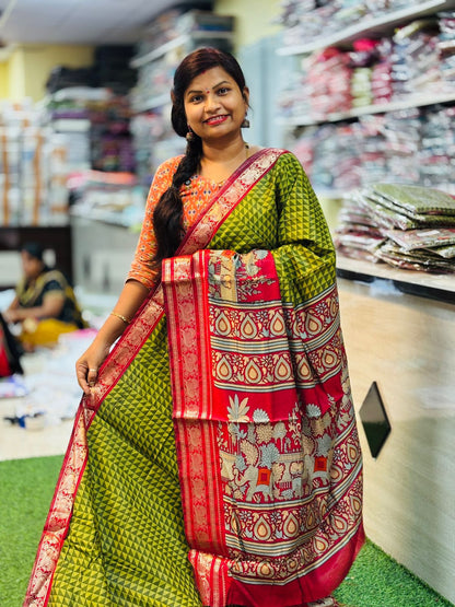 Mangalagiri Maheswari Pattu Saree