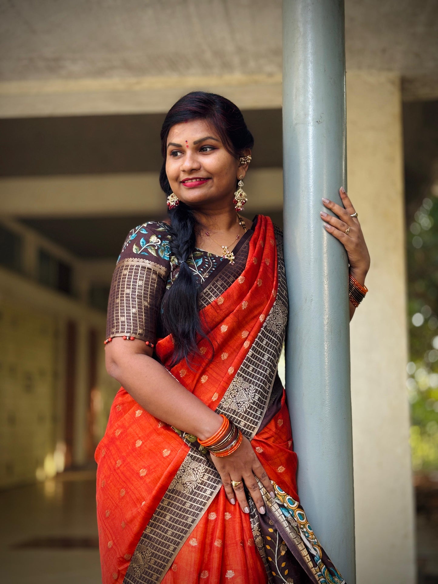 Rust Kanchi warm borders