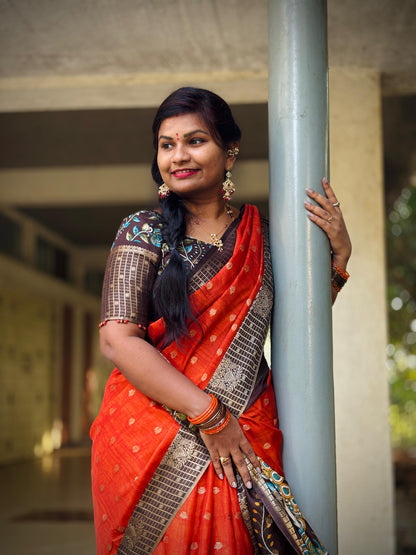 Rust Kanchi warm borders