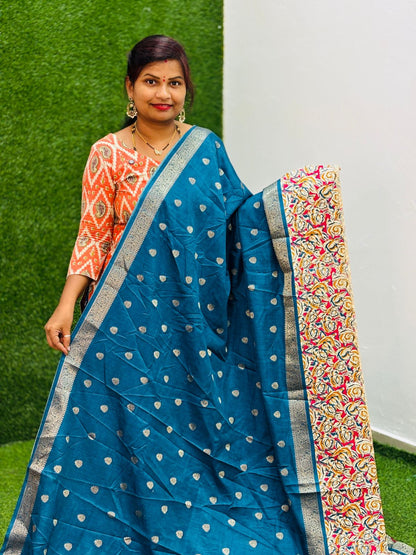 Banarasi Mangalagiri Saree