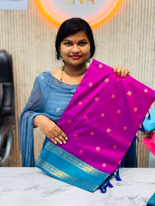 Semi Gadwal Pattu Saree