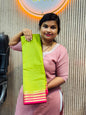 Semi Mysore crepe mange design