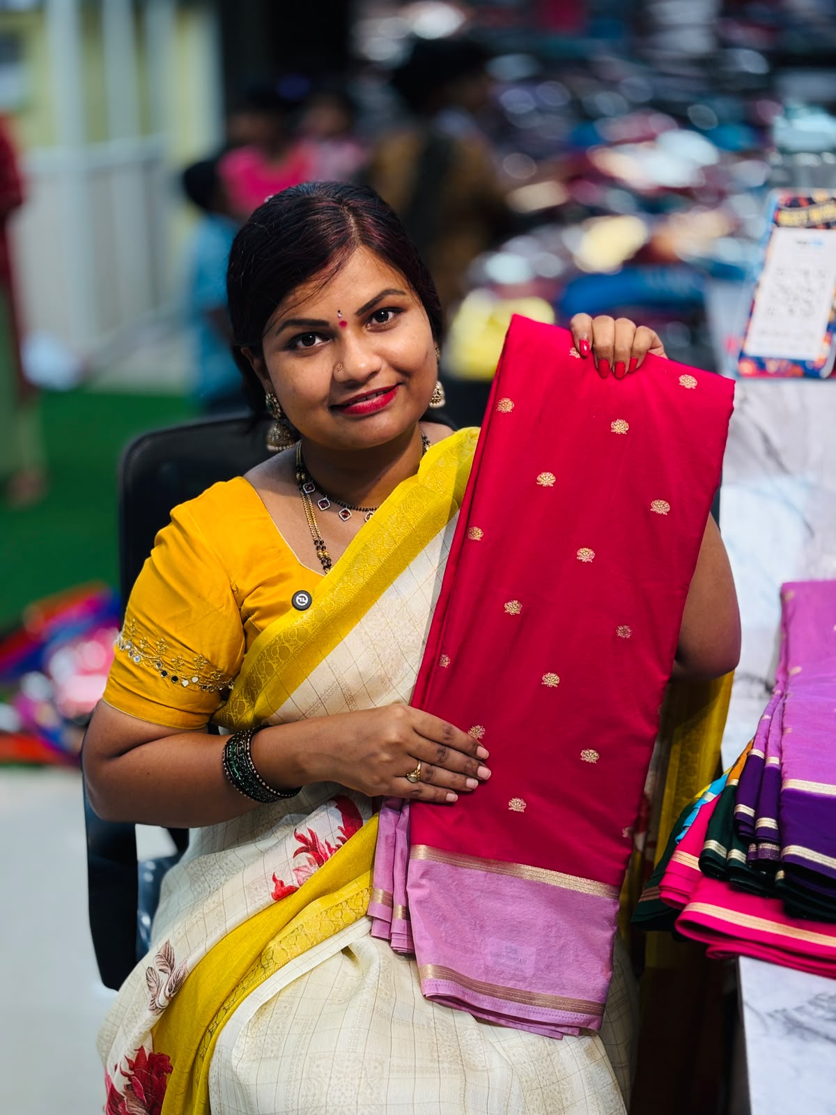 Semi Mysore crepe silk