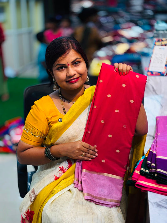 Semi Mysore crepe silk