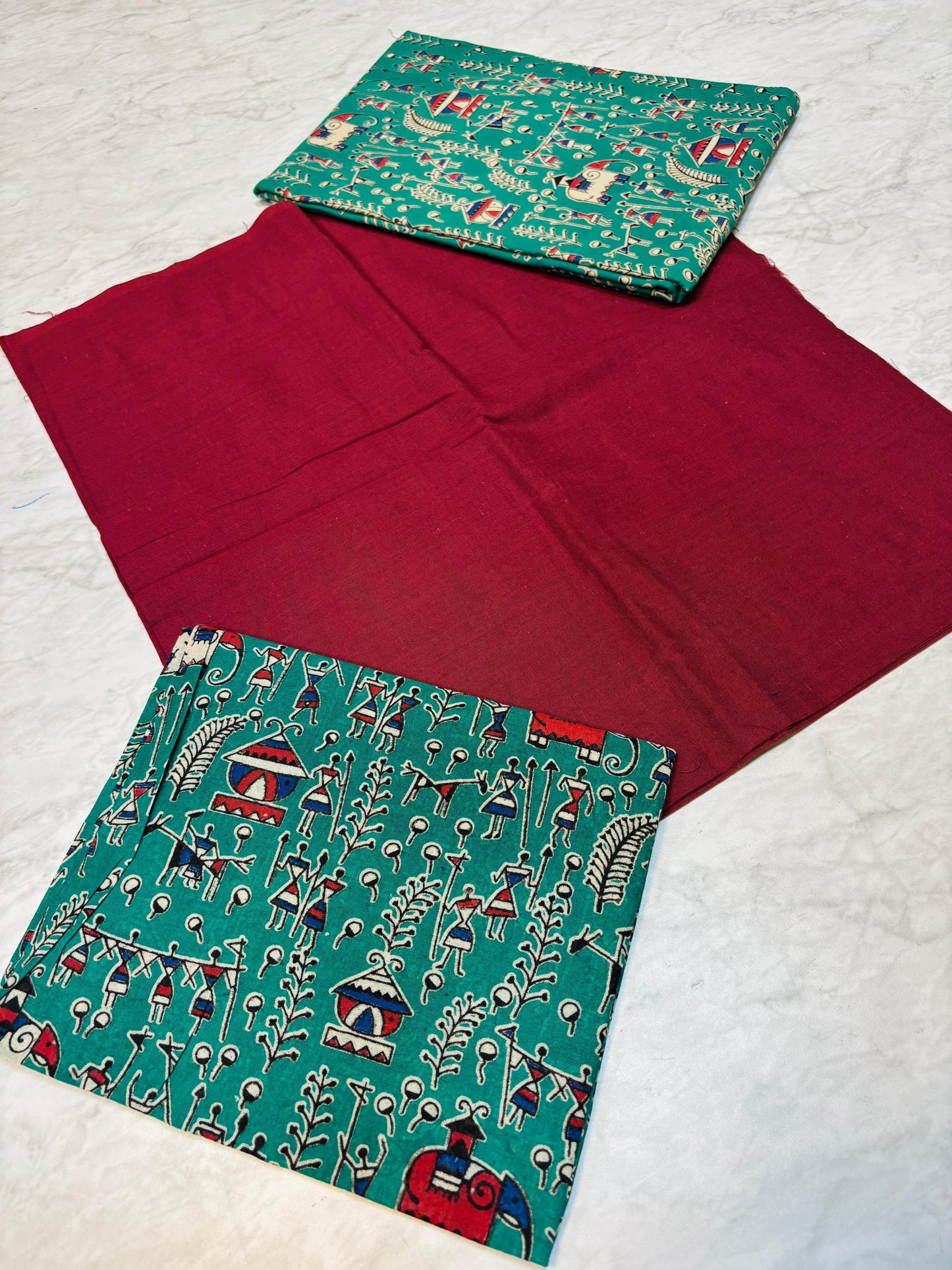 Kalamkari Dress Material