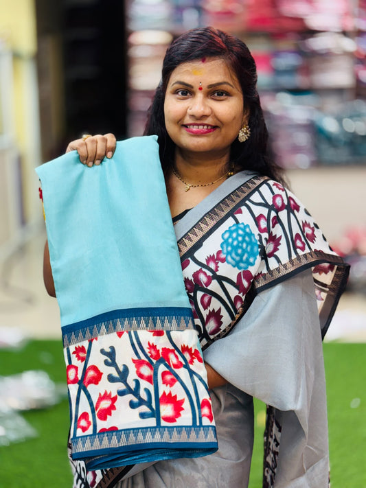 Mangalagiri Georgette Saree