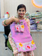 Space Cutwork Embroidery Saree