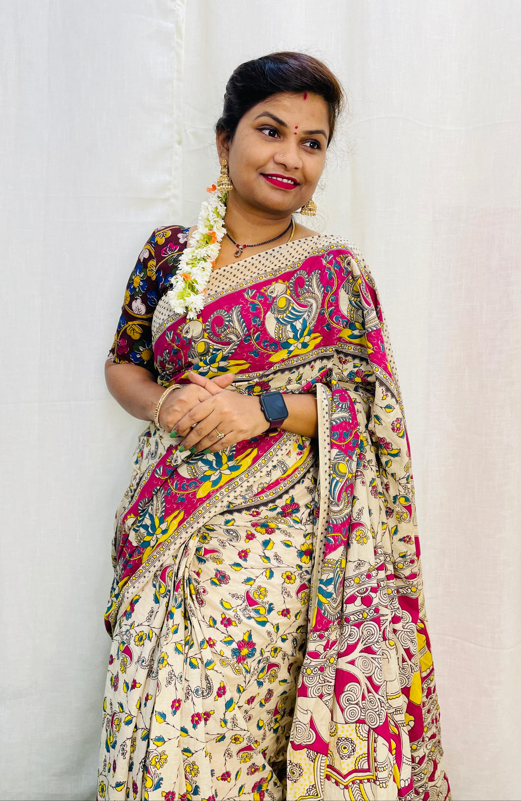 Kalamkari Cotton – Sarees by Siva