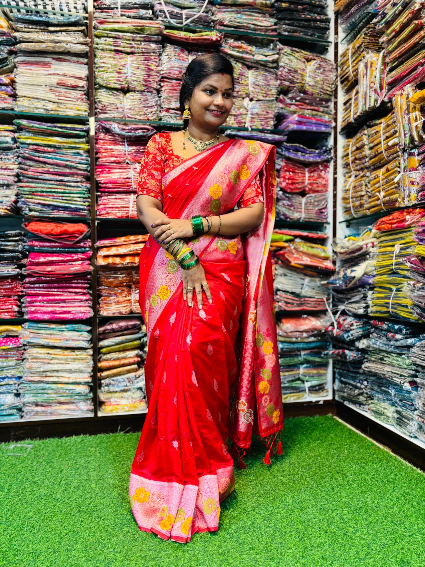 Banarasi pithani Pattu sarees