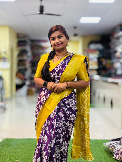 Dola floweral Khaddi borders