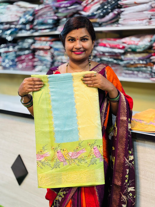 Pastel matty georgette