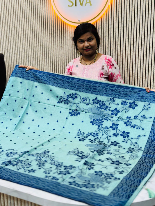 Handloom Lenin jamdani