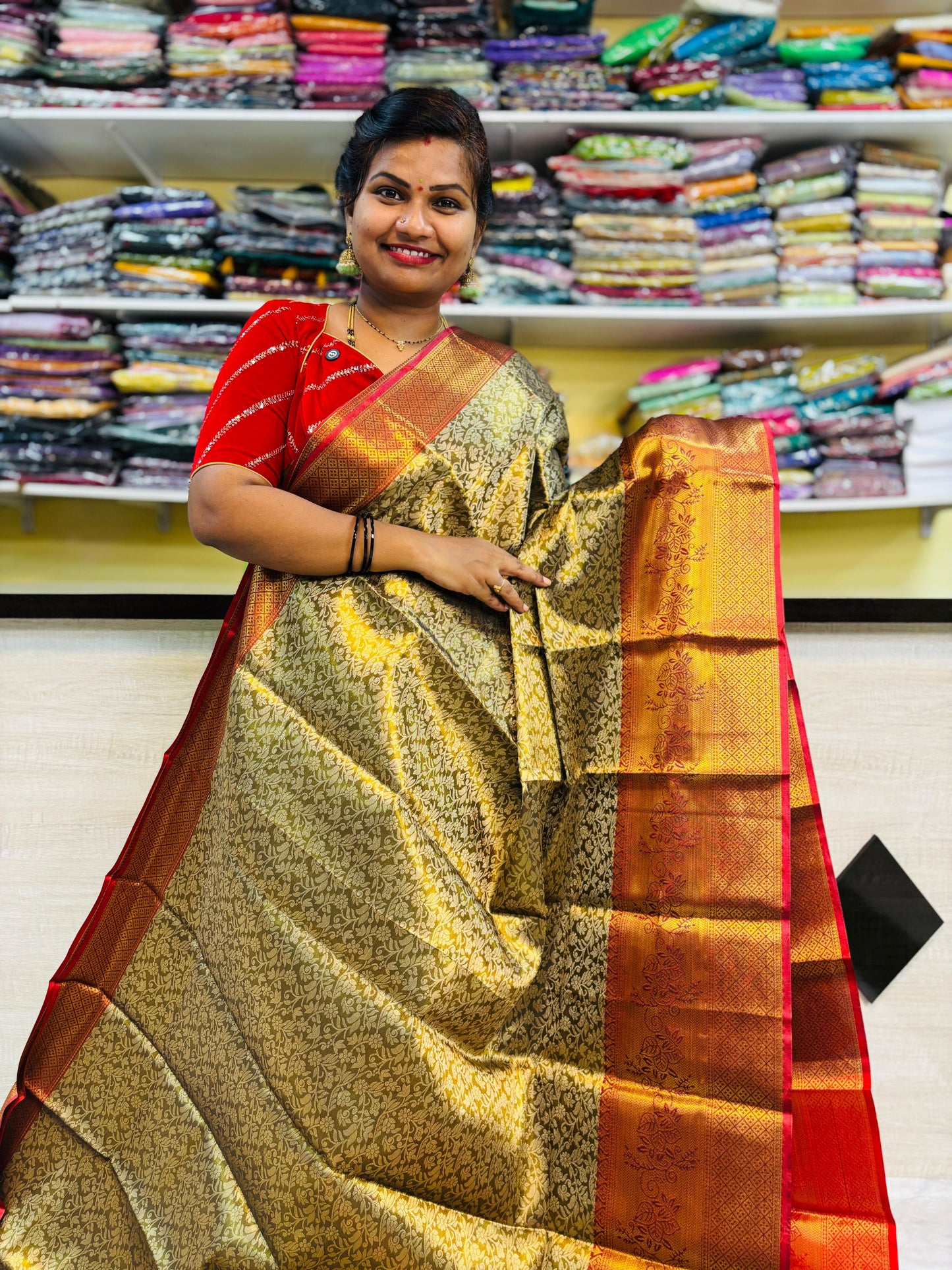 Semi Kanchi Sarees