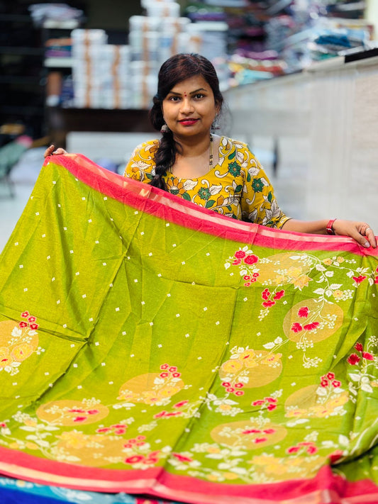 Mashroom Silk Saree
