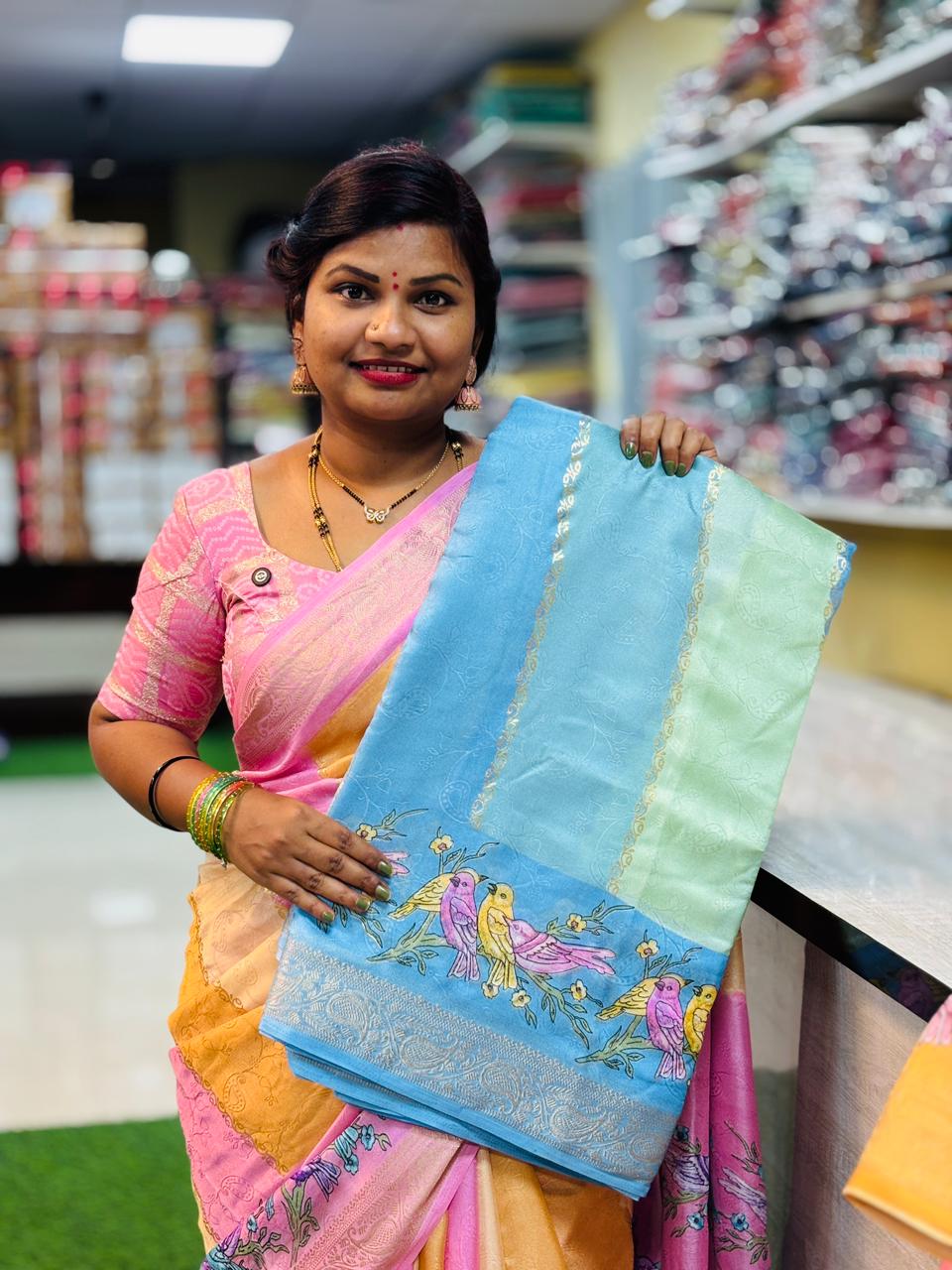 Pastel matty georgette