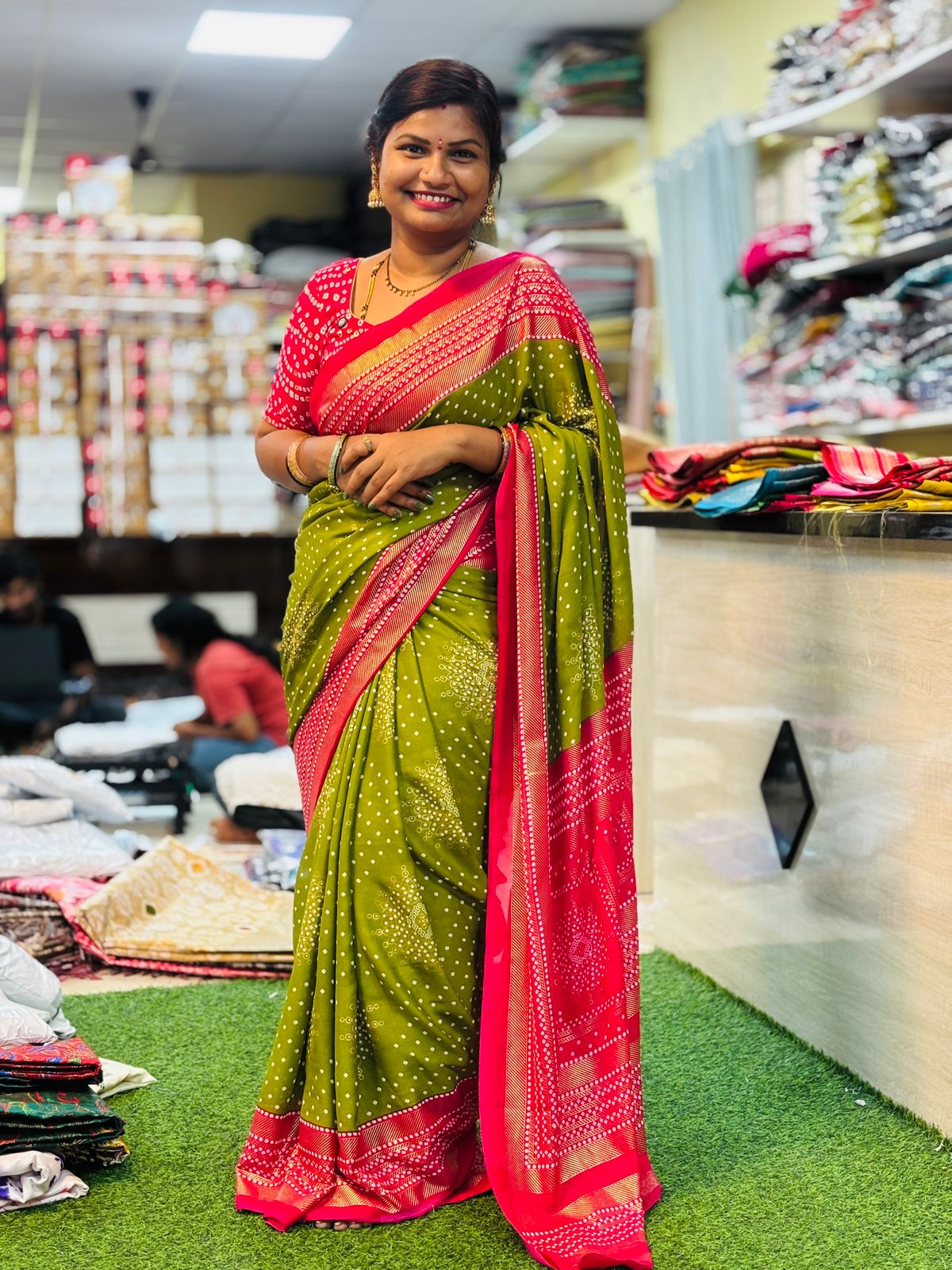 Bandhini Silk Sarees