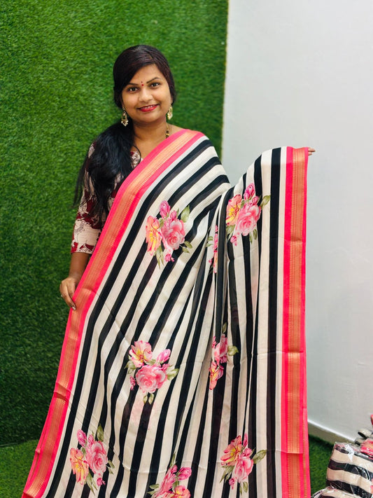 Chiffon Georgette Saree