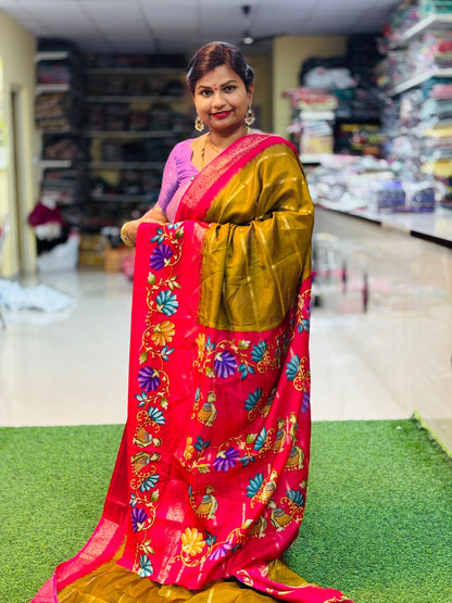 Thanjore Mangalagiri Kanchi Silk