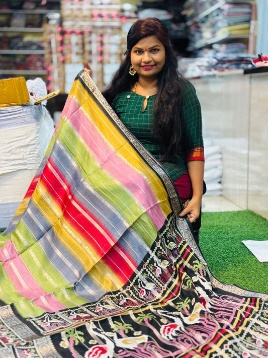 Kanchi Banarasi Crape Silk