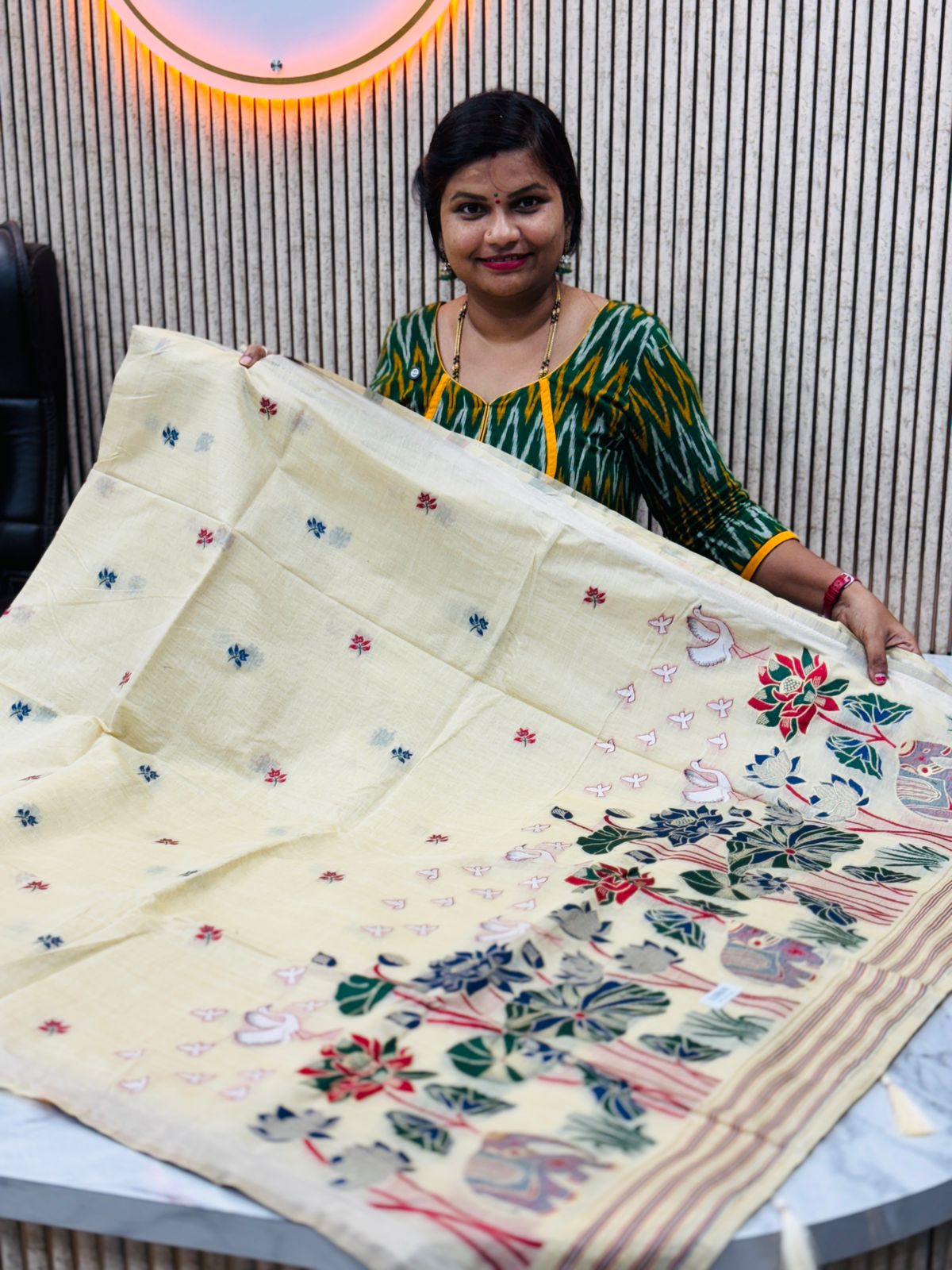 Handloom jamdani