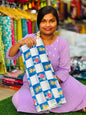 Lenin Checks Floweral Sarees