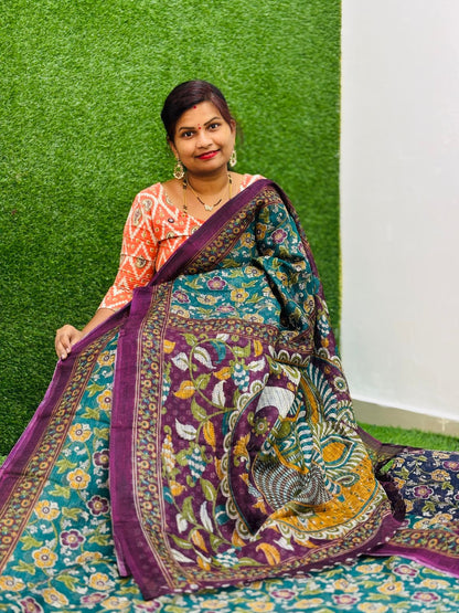 Kalamkari Kota Cotton