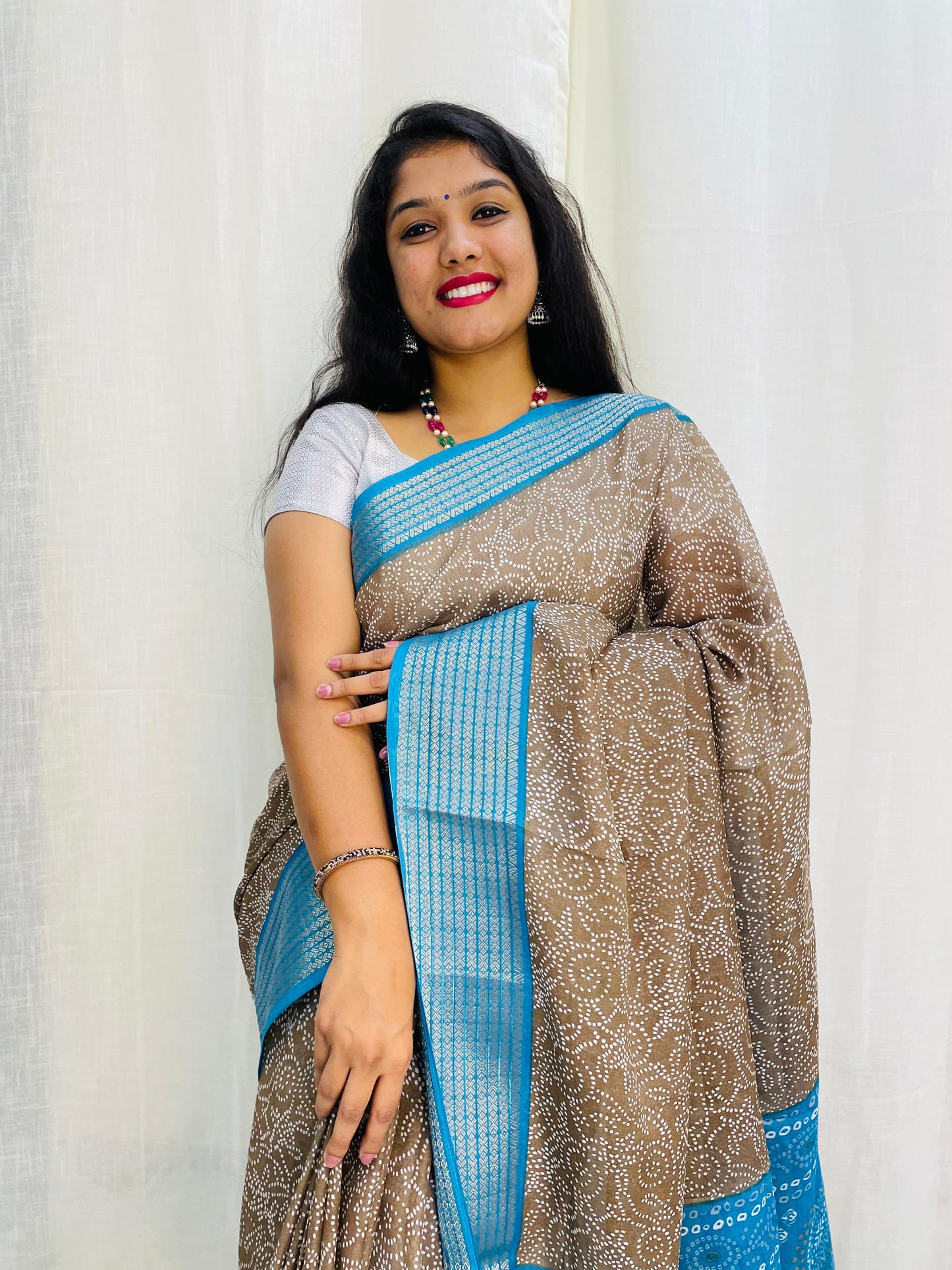 Dola Crepe Silk Saree