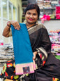 Semi Mysore crepe saree