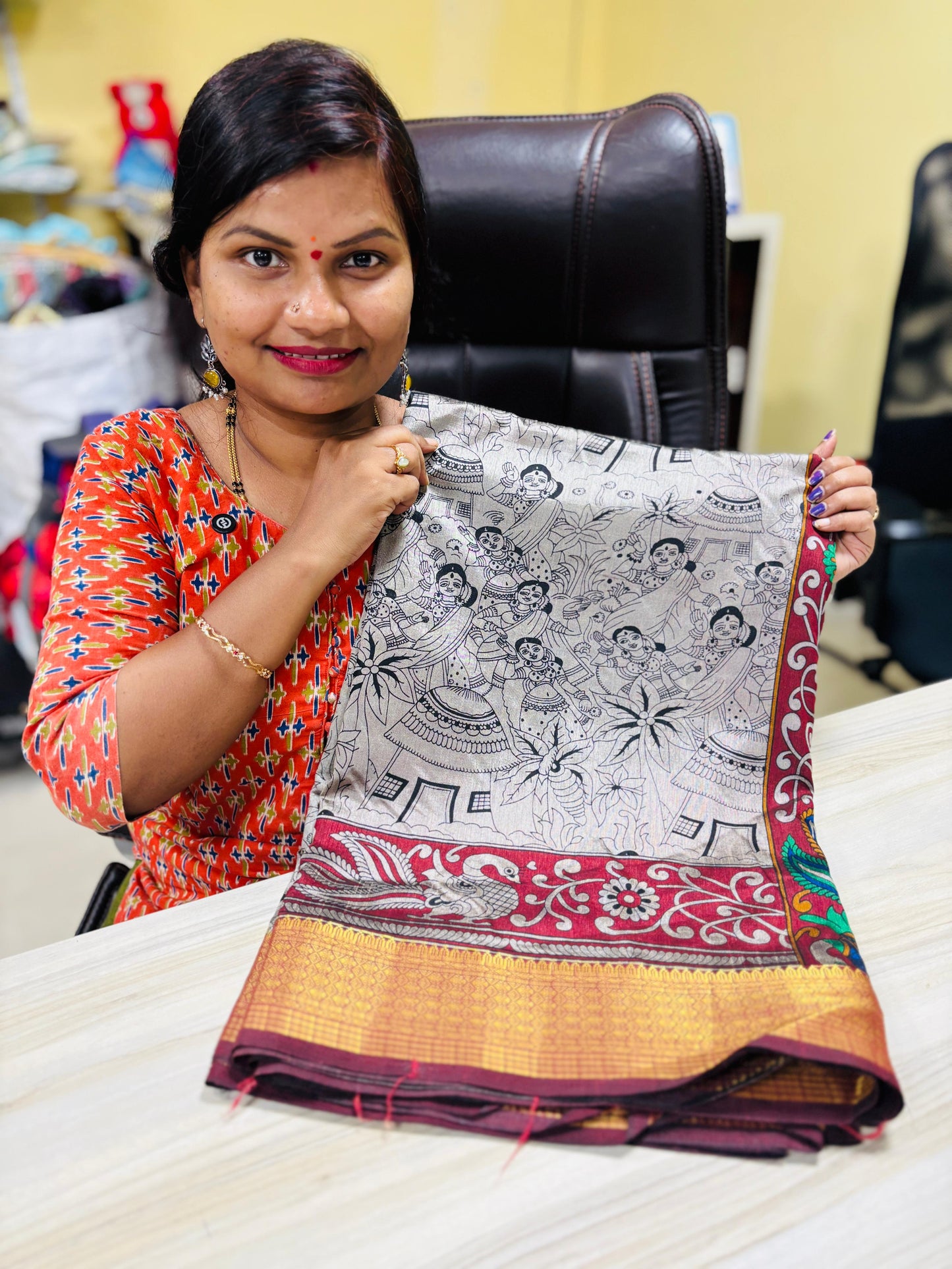 Pochampally Small Border