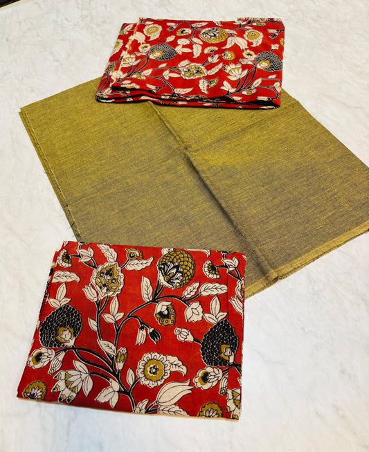 Kalamkari Dress Material